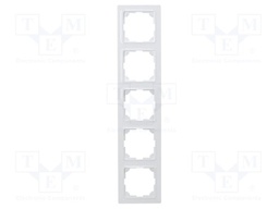 Mounting frame; intelligent house; E-Design55; Sockets: 5