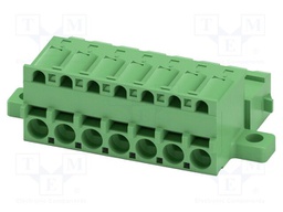 PCB connector, nominal cross section: 2.5 mm2, color: green,