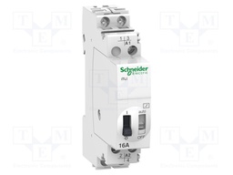 Relay: installation; bistable; NC + NO; Ucoil: 130VAC; Ucoil: 48VDC