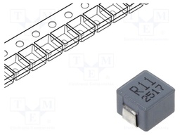 Inductor: wire; SMD; 110nH; ±5%; 7.3x6.6x4.8mm