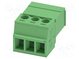 PCB connector, nominal cross section: 1.5 mm?, color: green,