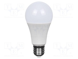 LED lamp; neutral white; E27; 220÷240VAC; 1055lm; P: 10.5W; 200°