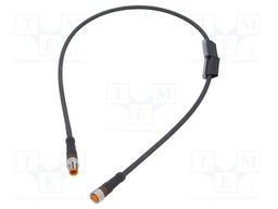 Cable: for sensors/automation; PIN: 3; 0.6m
