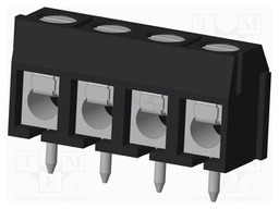 Connector: PCB terminal block; terminal; Plating: tinned; on PCBs