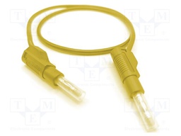 Test lead; 32A; banana plug 4mm,both sides; Urated: 600V; Len: 2m