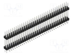 Connector: pin strips; pin header; male; PIN: 68; 2.54mm; SMT; 2x34