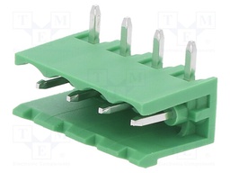 Pluggable terminal block; 5.08mm; ways: 4; angled 90°; socket