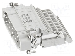 Han E AV 16 Pos. M Insert Term Block Rig