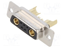 Special D-Sub; PIN: 7(2+5); plug; female; for cable; soldering