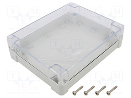 Enclosure: multipurpose; X: 190mm; Y: 240mm; Z: 60mm; ZP; ABS; IP67