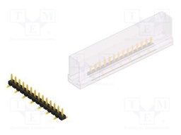 Connector: pin strips; pin header; male; PIN: 14; 2.54mm; SMT; 1x14