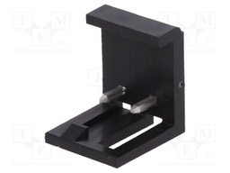 Pluggable terminal block; 5.08mm; ways: 2; straight; socket; male