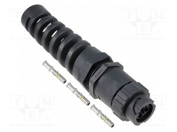 connector IP67 Power Bayonet 3pos Socket