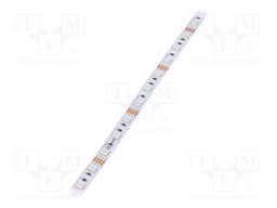 LED tape; RGB; 5050; 12V; LED/m: 60; 10mm; IP33; 120°; Pmax/m: 14.4W/m