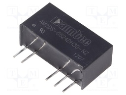 Converter: DC/DC; 2W; Uin: 4.5÷5.5V; Uout: 24VDC; Uout2: -24VDC; SIP7