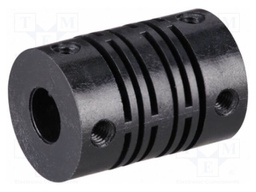 Coupling; Ø1: 8mm; Ø2: 8mm; plastic