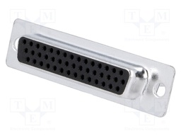 D-Sub HD; PIN: 44; plug; female; stamped and formed contacts