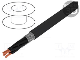 Wire; ÖLFLEX® CLASSIC 115 CY BK; 5x1mm2; tinned copper braid