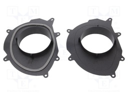 Speaker adapter; 165mm; Renault; Renault Clio 2013->2019
