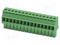 PCB connector, nominal cross section: 1.5 mm?, color: green,