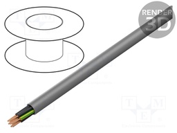 Wire; YSLY-JZ; 7G1,5mm2; unshielded; 300/500V; PVC; Cu; stranded