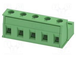 PCB connector, nominal cross section: 2.5 mm?, color: green,