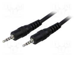 Cable; Jack 2,5mm 4pin plug,both sides; 3m