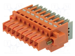 Pluggable terminal block