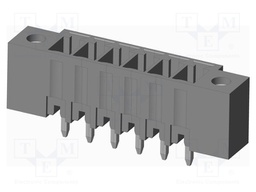 Connector: pluggable terminal block; socket; male; on PCBs