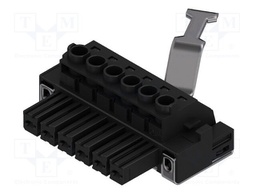 Pluggable terminal block