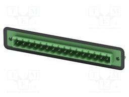 Feed-through header, nominal cross section: 2.5 mm?, color: 