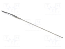 Sensor: temperature; Pt100; cl.B; Body dim: Ø6x200mm; Len: 2m