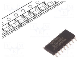 IC: digital; 4bit,comparator; Series: HCT; SMD; SO14; 4.5÷5.5VDC