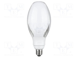 LED lamp; white cold; E27; 220÷240VAC; 3960lm; P: 36W; 265°; 6500K