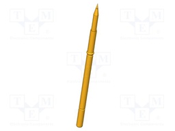 Test needle; Operational spring compression: 4mm; 5A; Ø: 1.3mm