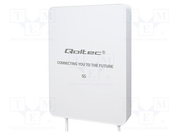 Antenna; white; SMA x2; 50W; 3300÷3800MHz; 50Ω; 3m; 16dBi; -40÷85°C