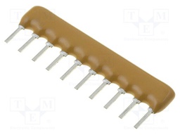 Resistor network: Y; 10kΩ; No.of resistors: 5; THT; 0.3W; ±2%; 100V