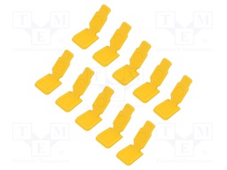 Markers; 10pcs; for KNIPEX Comfort pliers,KNIPEXtend; yellow