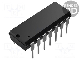 IC: driver; motor controller; PDIP14; -1.5÷1.5A; 10÷50V