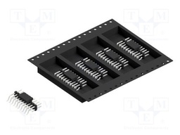 Connector: pin strips; pin header; male; PIN: 20; 2mm; SMT; 2x10