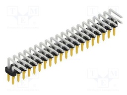Connector: pin strips; pin header; male; PIN: 40; 2mm; THT; 2x20