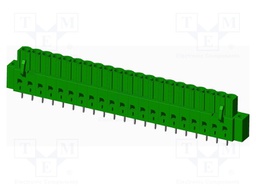 Connector: pluggable terminal block; socket; female; straight
