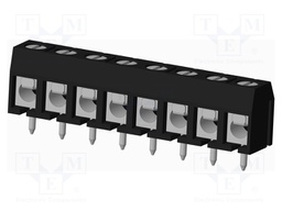 Connector: PCB terminal block; terminal; Plating: tinned; on PCBs