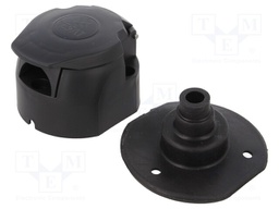Connector: automotive; socket; PIN: 7; Conform to: PN-ISO 1724