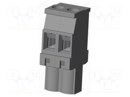 Connector: pluggable terminal block; plug; female; angled 90°