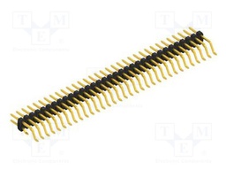 Connector: pin strips; pin header; male; PIN: 66; 2mm; SMT; 2x33
