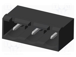 Connector: pluggable terminal block; socket; male; on PCBs