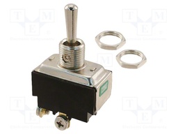 Switch: toggle; Pos: 2; DPST-NO; OFF-(ON); 15A/277VAC; 0÷85°C; ST2