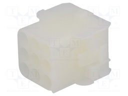 Socket; wire-board; male/female; Universal MATE-N-LOK; 6.35mm