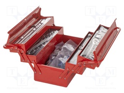 Kit: general purpose; toolbox; 65pcs.